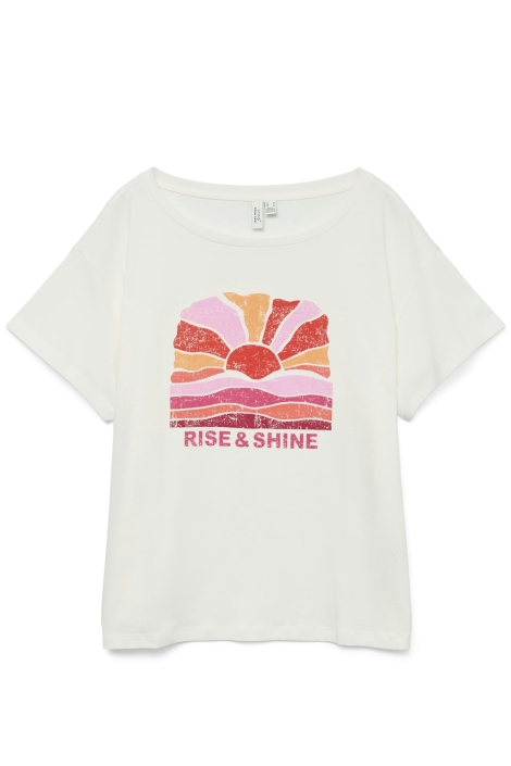 Vero Moda vmdina s/s boat neck top jrs btq ga